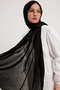 شال فستان السهرة - أسود - 3