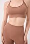Women's Seamless Halter Neck Sports Bustier - 8
