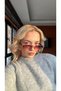Ae2005c4b4454 Rose Gold Color Frame Geometric Women's Sunglasses - 2