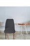 6-Piece a Quality Chair Cover Large Oval Stretch Fabric Washable Elastic Bamboo Chair Cover 6 Pieces - 6