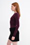 Crew Neck Basic Blouse B1496-Dk2 - 3