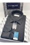Classic Long Sleeve Winter Cotton Lumberjack Collar Buttoned Men's Shirt with Gift Box Fs-003130 - Black