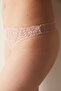 Bloom Lace Dried Rose Thong Panties