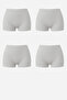 Women's Boxer 4 Pack Cotton Rebound Underwear - 2