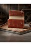 Handmade Genuine Leather Multifunctional Handbag (12X21X3 cm) - 7