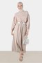 Chain Looked Double Skirt Suit 42686