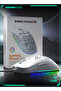 ماوس ألعاب خفيف الوزن DV-GE4 Honeycomb - 1-12800 نقطة في البوصة، RGB، 7 أزرار قابلة للبرمجة (أبيض) - 8