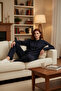 Women's Hooded Pajamas Set Comfortable Fit Knitted Fabric Durable Material Trend Design