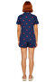 Women's Heart Pattern Cotton Short Sleeve Pajamas Set Comfortable Home Wear Set Professional Appearance - 5