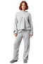 Women's Winter Wellsoft Pajamas Set Hooded Pipe Leg Comfortable Home Wear Set Long Lasting Modern Style - 5