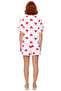Women's Heart Patterned Cotton Pajamas Set Comfortable Home Wear Set Stylish Appearance High Quality - 5