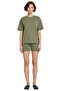 Women's Comfortable Waffle Fabric Pajama Set with Short Shorts Summer Knitted Elegant Design and Stylish - 4