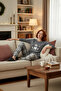 Women's Plaid Pajamas Set Soft Knitted Fabric Comfortable Winter Distinguished Material Quality Craftsmanship