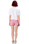 Women's Short Sleeve Crew Neck Cotton Pajamas Set Summer Comfortable Homewear Distinctive Material - 5