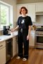 Women's Melange Cotton Pajama Set Unicorn Printed Comfortable and Stylish for Daily Use - 3