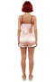 Women's Stylish Satin Pajamas Set Thin Strap Casual Summer Home Wear Comfortable Cut Quality Craftsmanship - 5