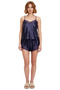 Women's Satin Pajamas Set Thin Strap Lace Detail Comfortable Sleep Quality Craftsmanship - 4