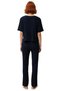 Women's Ribbed Knitted Pajama Set Comfortable Fit Short Sleeve and Stylish High Quality - 6