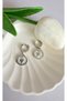 Snake Figured Dangle Hoop Earrings – Symbol of Power and Nobility-Snake Steel Earrings-Steel Earrings - 5