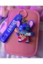 3D Luxury Boy Anime Disney Stitch Silicone Keychain & Bag Accessory - 3