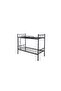 إطار سرير معدني بطابقين 153 × 90 × 190 سم - 2