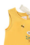 Girl's Embroidered Linen Dress - 2