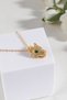 Women's 316 L Steel Stainless Steel Stamped Leopard Necklace - 3