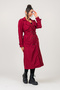 Women's Belted Lined 120 cm Bundit Long Trench Coat - 3