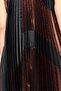 Women V-Neck Sleeveless Mini Dress, Black - 2