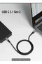 كابل من النوع C إلى النوع C (1 متر) - غلاف معدني USB 3.1 بقوة 100 وات - 2