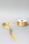 Gold Satin Ribbon 2.5 cm X 10 Meters – Shiny Decorative Hobby and Packaging Ribbon - 2