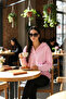 Elegance 3 İplik Ş Fleece-Lined O Oversized Women's K Hooded Sweatshirt Pink