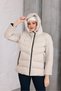 Hooded Waterproof Wind-Resistant Inflatable Jacket with Fleece and Fur Inside - 4