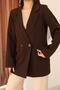 Cherry Double Button Blazer Jacket - 5