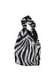 Shawl Patterned Elastic Parachute Model Colorful Hair Band Set - 4