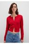 Red Cardigan Fitted / Bodycon Cut 1710722-82054