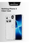 Crystal Clear Case for Nothing Phone 3 – Shockproof Slim Black Frame