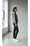 Oversize Kangaroo Pocket Hooded Sweatshirt - 2