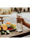 750 ml Glass Water Bottle – Premium Lid Glass Flask - 3