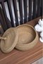 Jute Wicker Kitchen Basket Potato Onion Fruit Organizer - 3