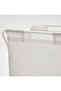 IKEA JÄLL Laundry Bag with Stand – 50L Foldable White Mesh Hamper for Small Spaces - 4
