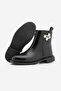 Women's Zippered Buckle Casual Boots Velis Black - 7