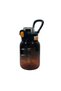 Tritan Water Bottle – 700 ml Water Bottle with Straw, Locking Lid, and Carrying Strap - Black - 2