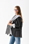 Square Patchwork Scarf - Sports Knitwear Knitted Shoulder Scarf |   Unisex Boho Shawl - Scarf - 8
