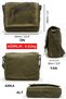 Cargo 7136 Robbie Green 14 Inch Laptop Daily Shoulder School Travel Vintage Cotton Canvas Bag - 3