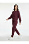 Regular Fit Three Thread Sh Fleece-Lined Long Sleeve Crew Neck Basic Sweatshirt - 2