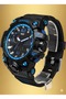 1545 Model Camouflage Blue Men's Wristwatch - 2