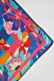Women's Floral Scarf W9842Az22Sm - 4
