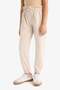 Elastic Waist Pocketed Jogger Sweatpants for Girls Z8779A624Sm - 4