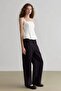%100 Pamuk Carrot Fit Gabardin Pantolon Normal BelE5963AX25SP - 3